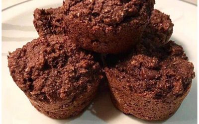 Muffins Double Chocolat sans Lactose et sans Gluten